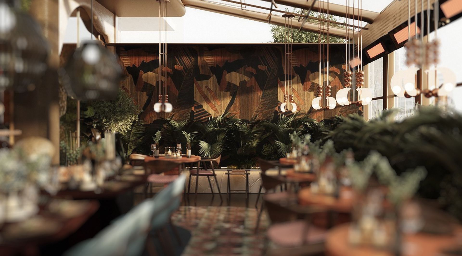 Manzé Istanbul restaurant ambience